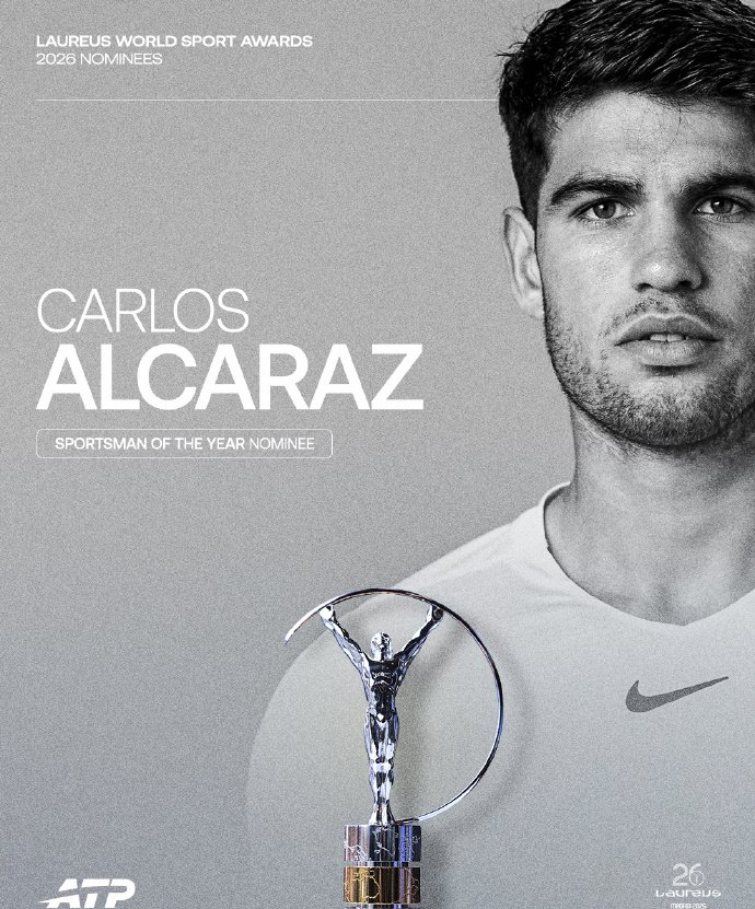 2026劳伦斯奖提名发布，网坛五人上榜！|辛纳|阿尔卡拉斯|卡洛斯·阿尔卡拉斯|姚明|刘翔_新浪体育_新浪新闻